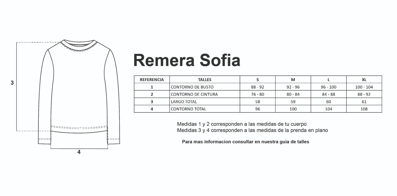 Remera Sofia
